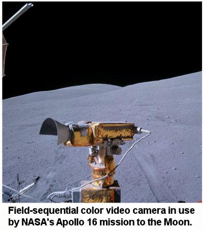 color camera on Moon